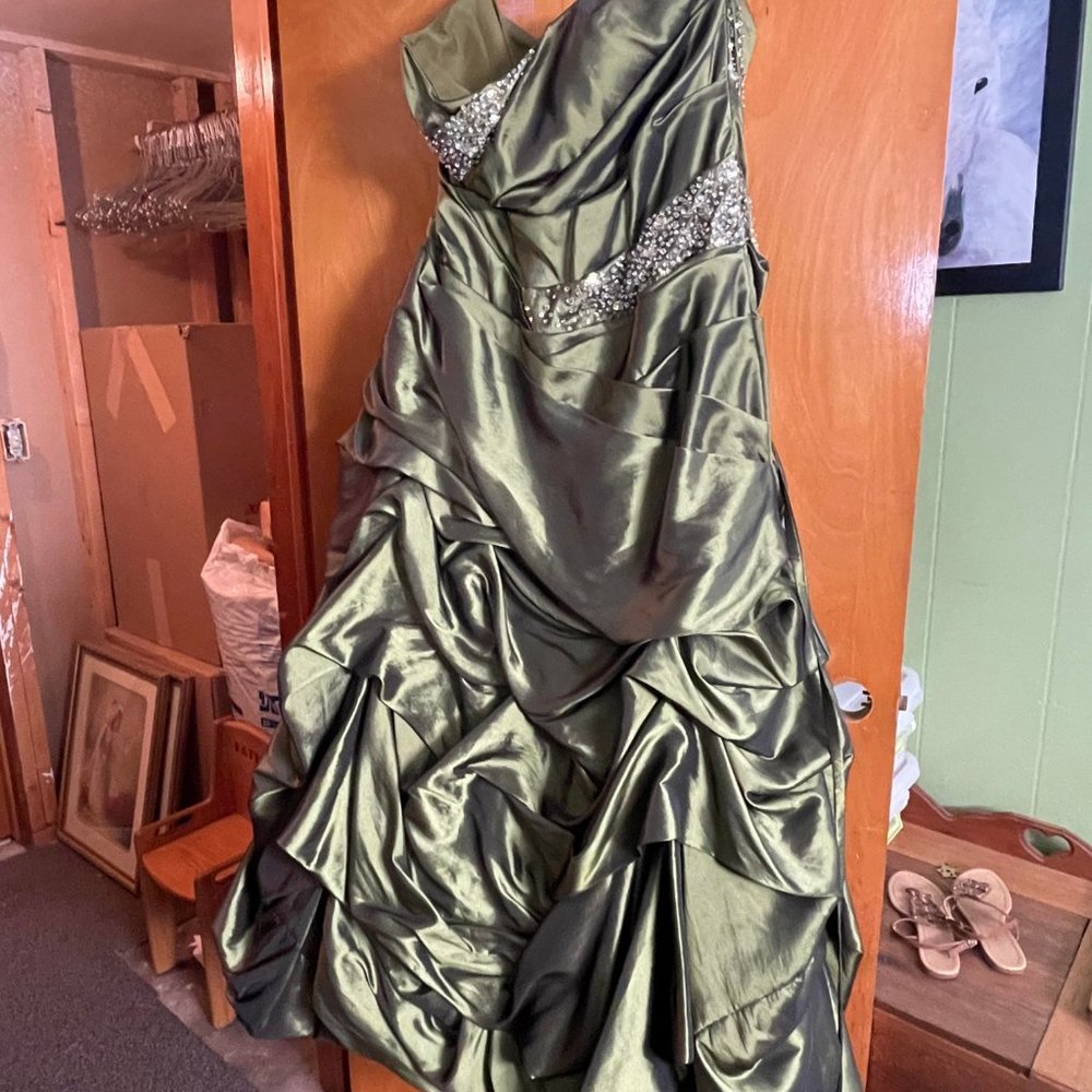 Plus Size Prom Dress - Picture 2 of 3
